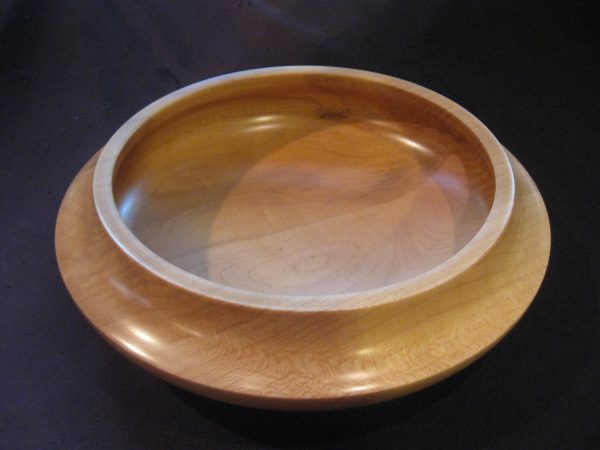 Silver Maple Turned Bowl