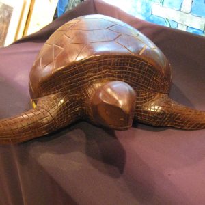 Sculpted Ironwood Turtle