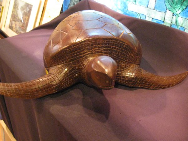 Sculpted Ironwood Turtle